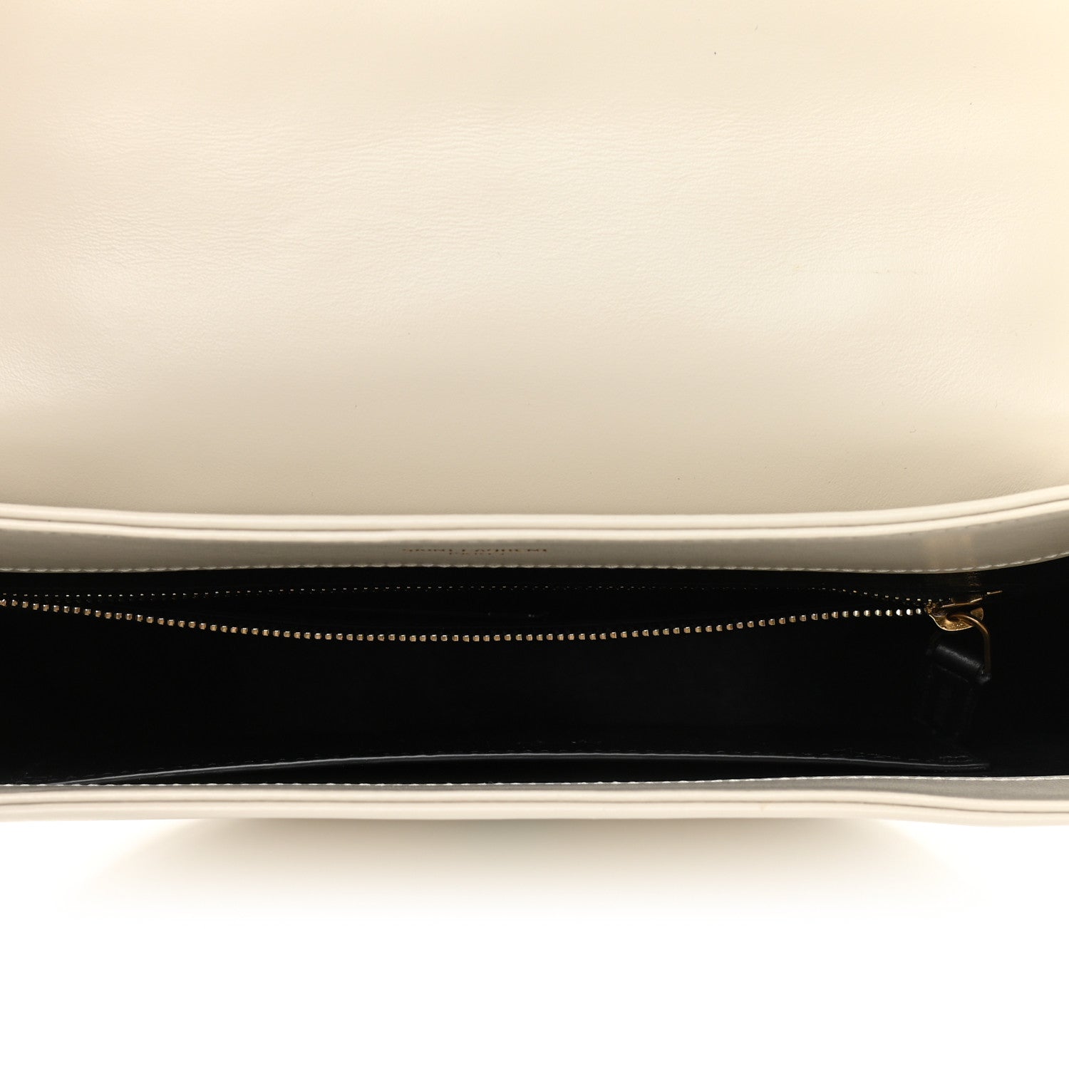 Saint Laurent Calfskin Quilted Y Joan Satchel Crema Soft 5 of 10