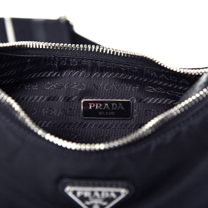 Prada Nylon Re-Edition 2005 Shoulder Bag Black 6 of 9
