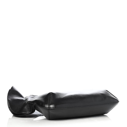 Valentino Garavani Nappa Atelier 04 Rouches Edition Small Ruffle Hobo Black 3 of 4