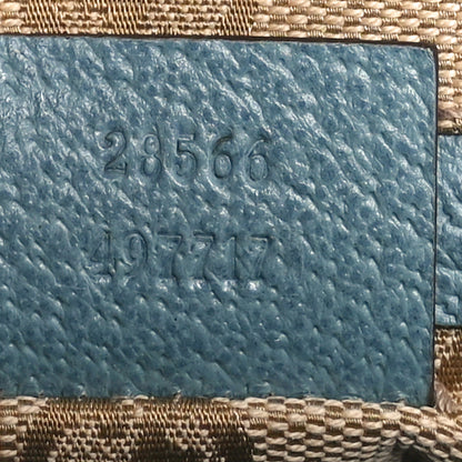 Gucci GG Monogram Web Double Pocket Belt Bag Blue 7 of 10
