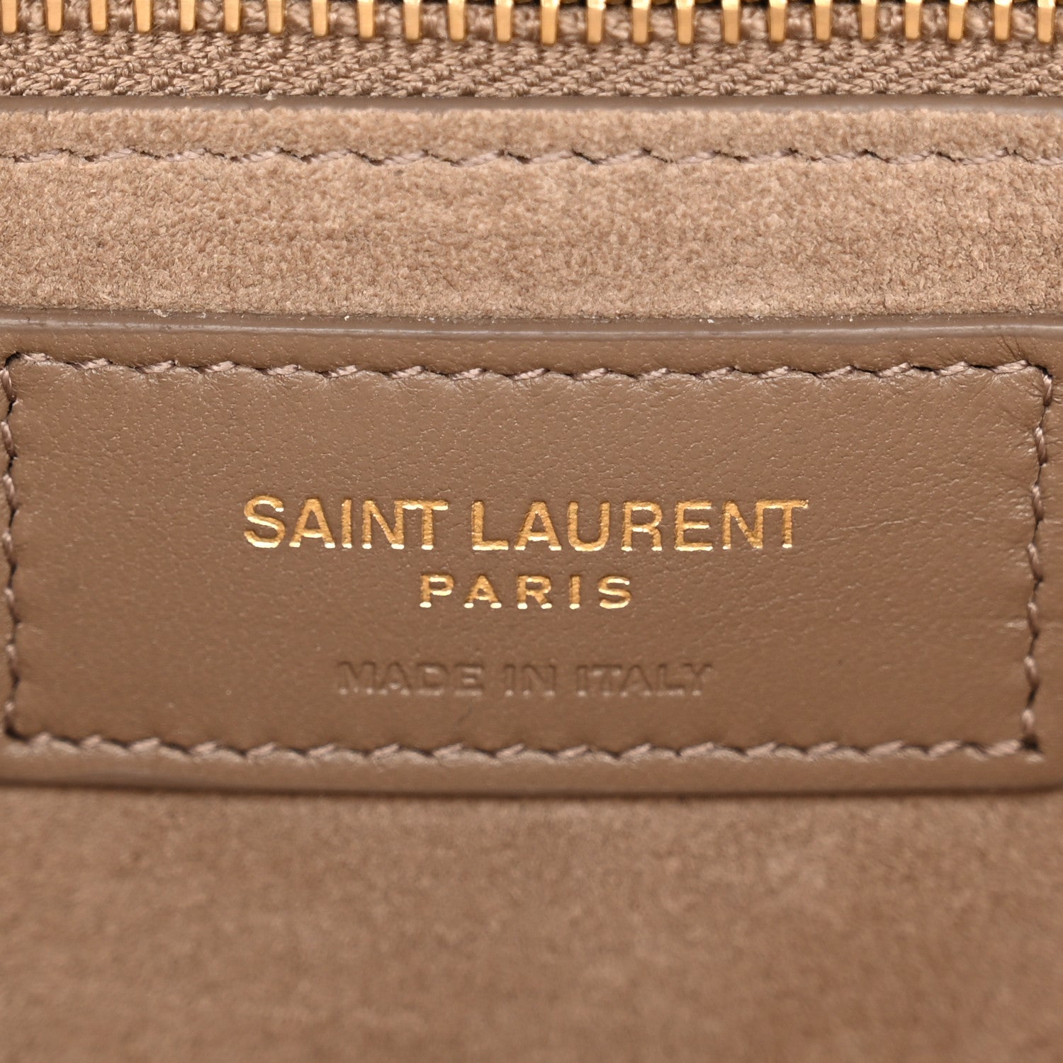 Saint Laurent Smooth Calfskin Le 5 A 7 Hobo Taupe 6 of 11
