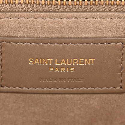 Saint Laurent Smooth Calfskin Le 5 A 7 Hobo Taupe 6 of 11