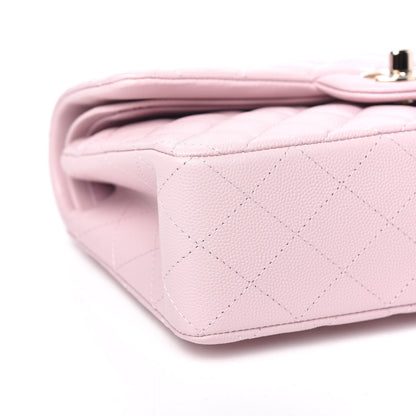 Chanel Caviar Quilted Small Double Flap Light Pink 9 of 10