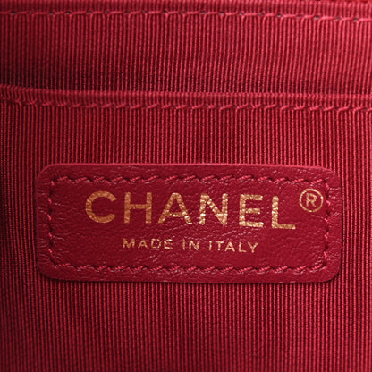 Chanel Lambskin Quilted Large Urban Spirit Backpack Dark Pink 5 of 11