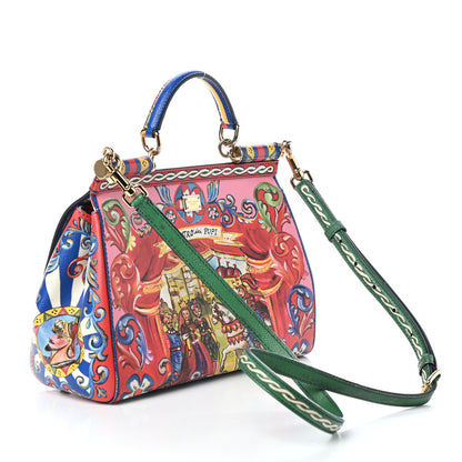 Dolce & Gabbana Dauphine Court Print Medium Miss Sicily Satchel Multicolor 6 of 17