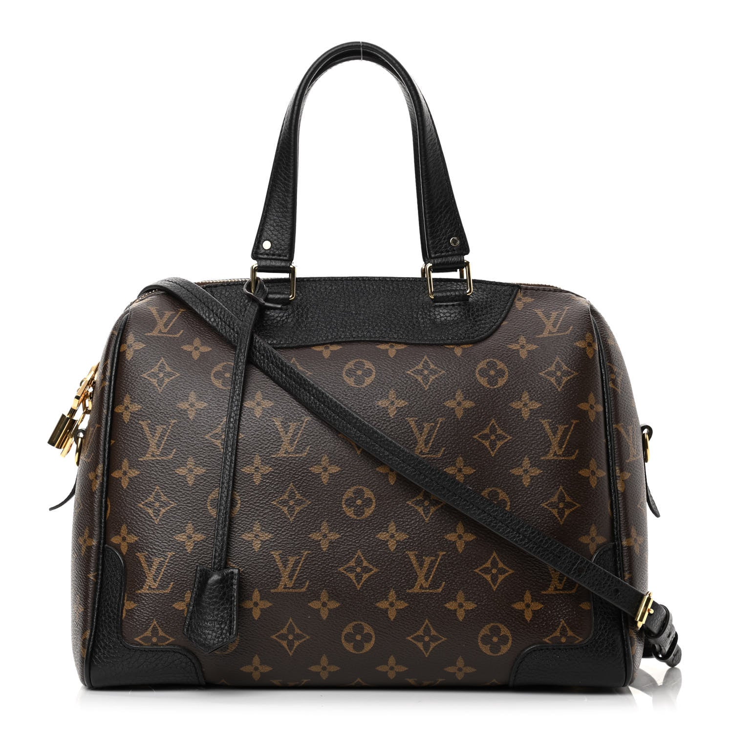 Louis Vuitton Monogram Retiro NM Black 1 of 28