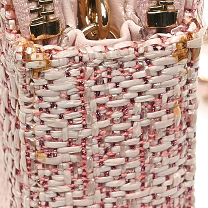 Chanel Canvas Small Deauville Clutch With Chain Pink 12 of 12