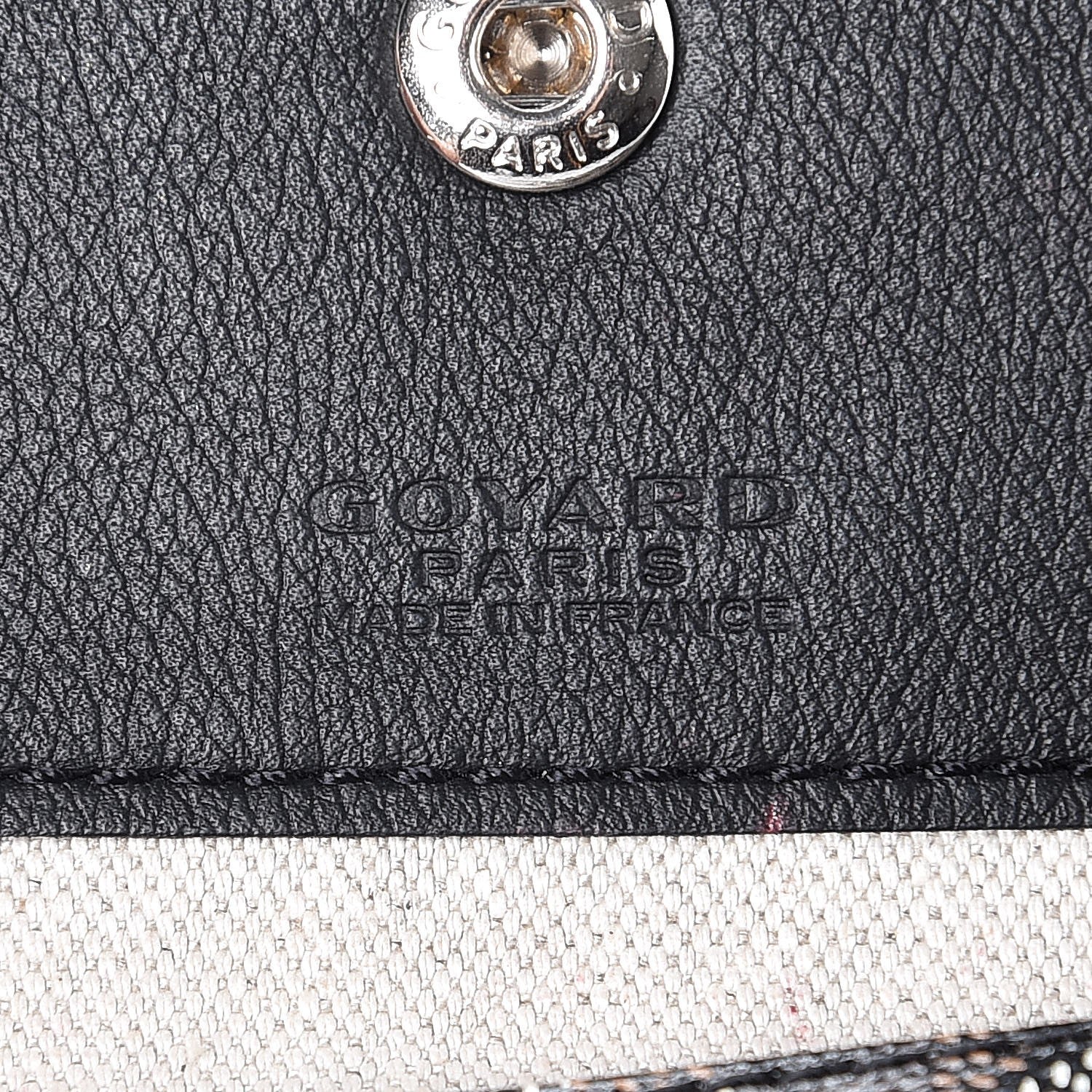 Goyard Goyardine Pouch Black 6 of 10
