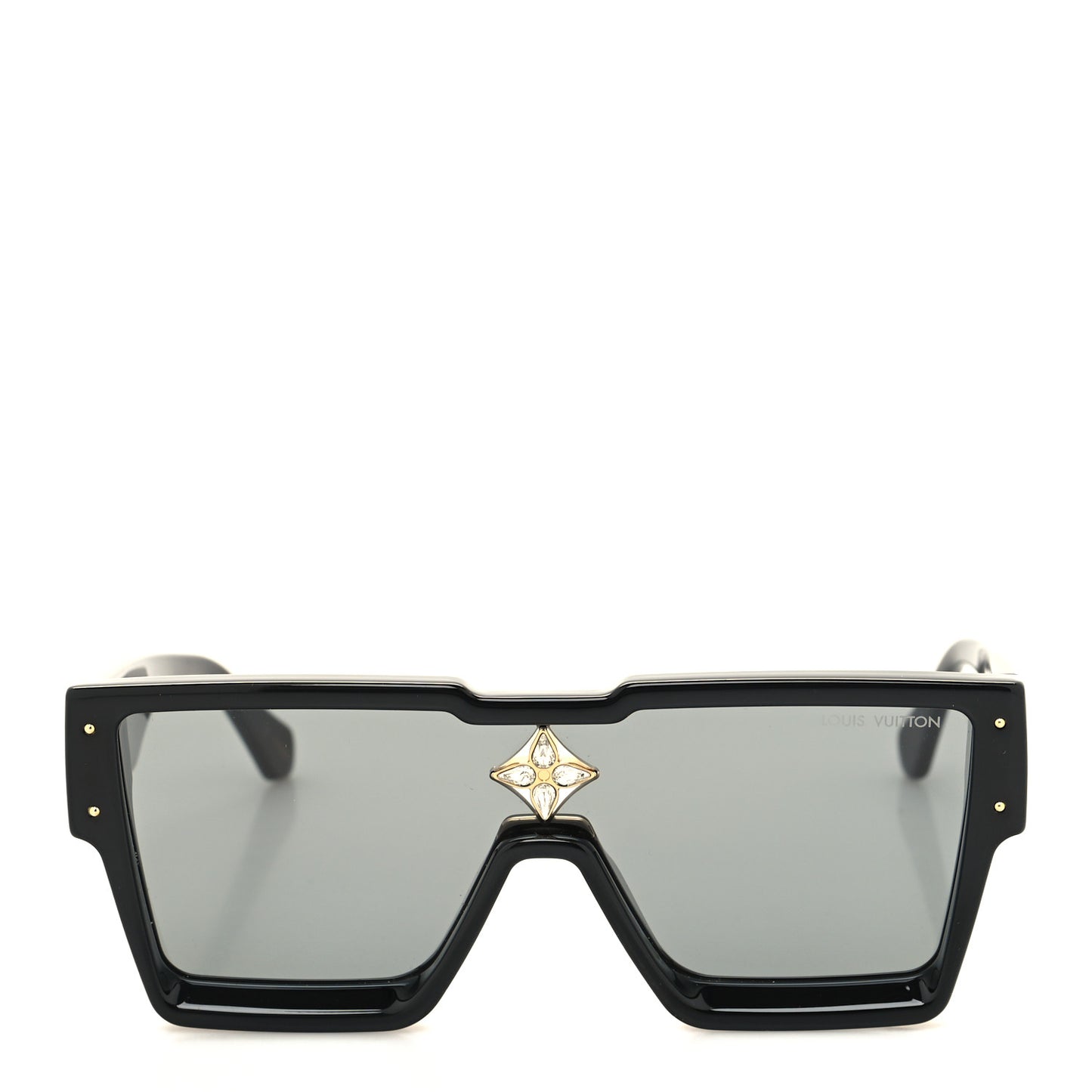 Acetate Swarovski Crystal Cyclone Sunglasses Z1578W Black