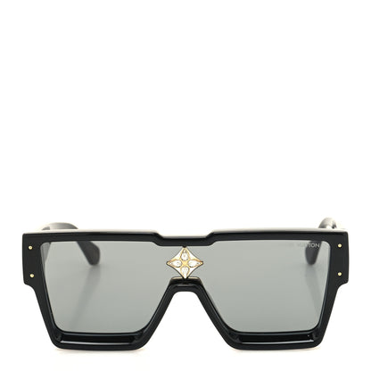 Louis Vuitton Acetate Swarovski Crystal Cyclone Sunglasses Z1578W Black 2 of 8
