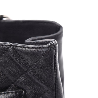 Chanel Caviar Quilted Grand Shopping Tote GST Black 9 of 13