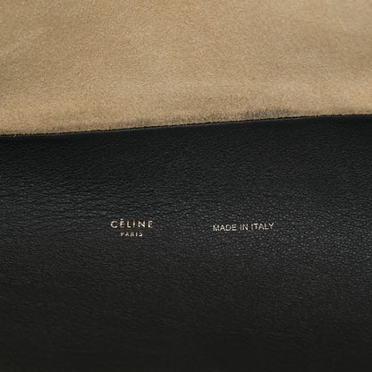 Celine Calfskin Suede All Soft Shoulder Bag Pistachio 6 of 9