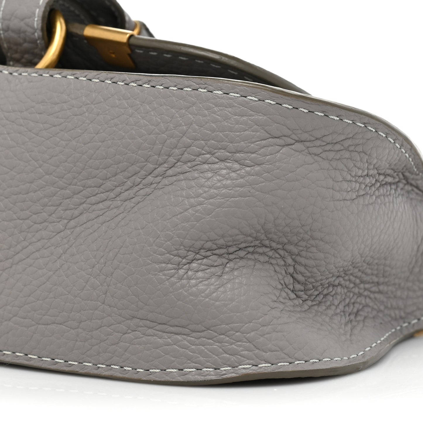 Calfskin Mini Marcie Satchel Cashmere Grey