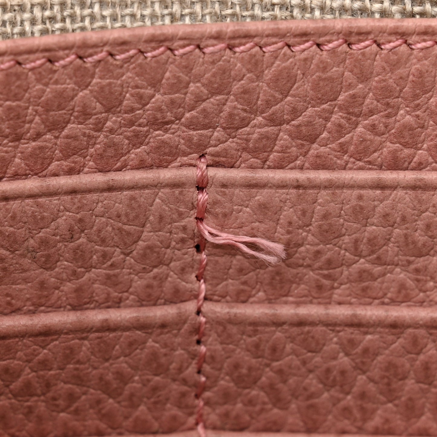 Monogram Mini Bree Messenger Bag Beige Soft Pink