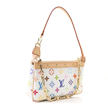 Louis Vuitton LV X TM Monogram Multicolor Pochette Accessories White 3 of 10