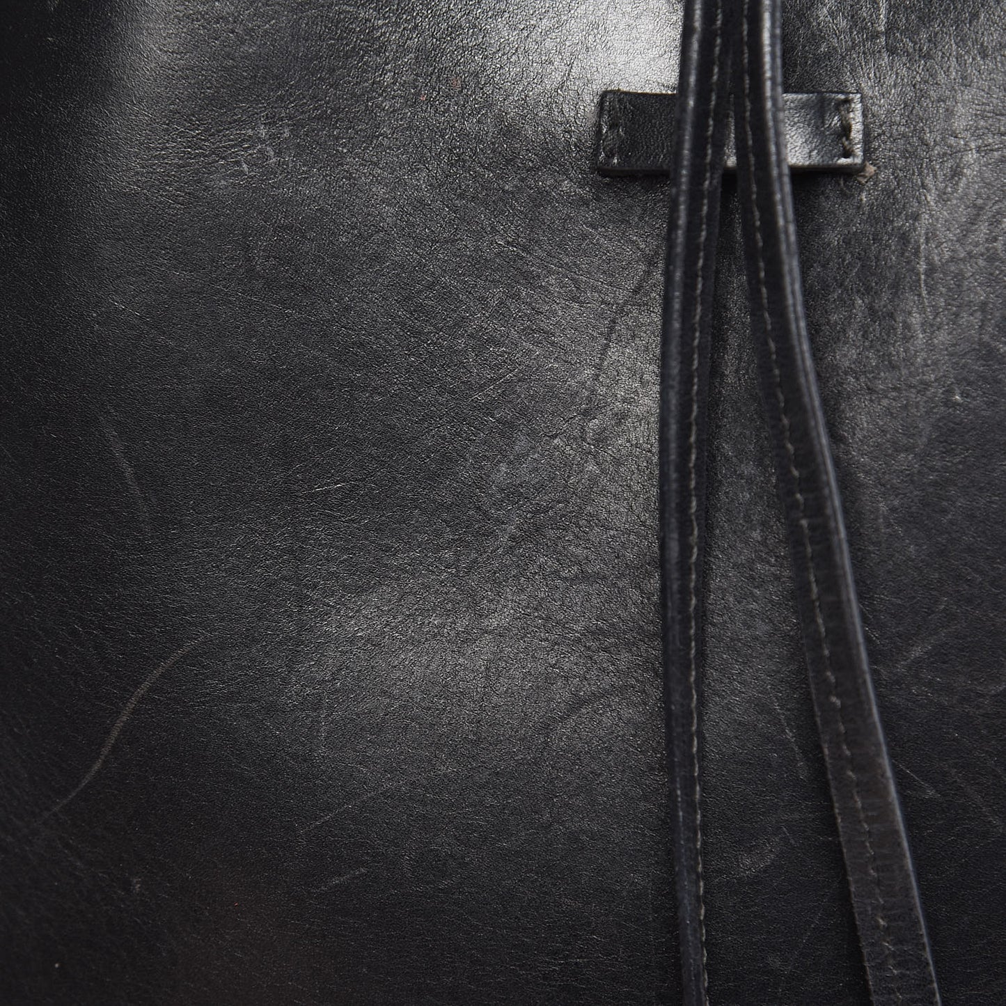 Vegetable Tanned Calfskin Backpack Black