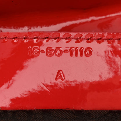 Christian Dior Patent Cannage Large Lady Dior Red 7 of 18