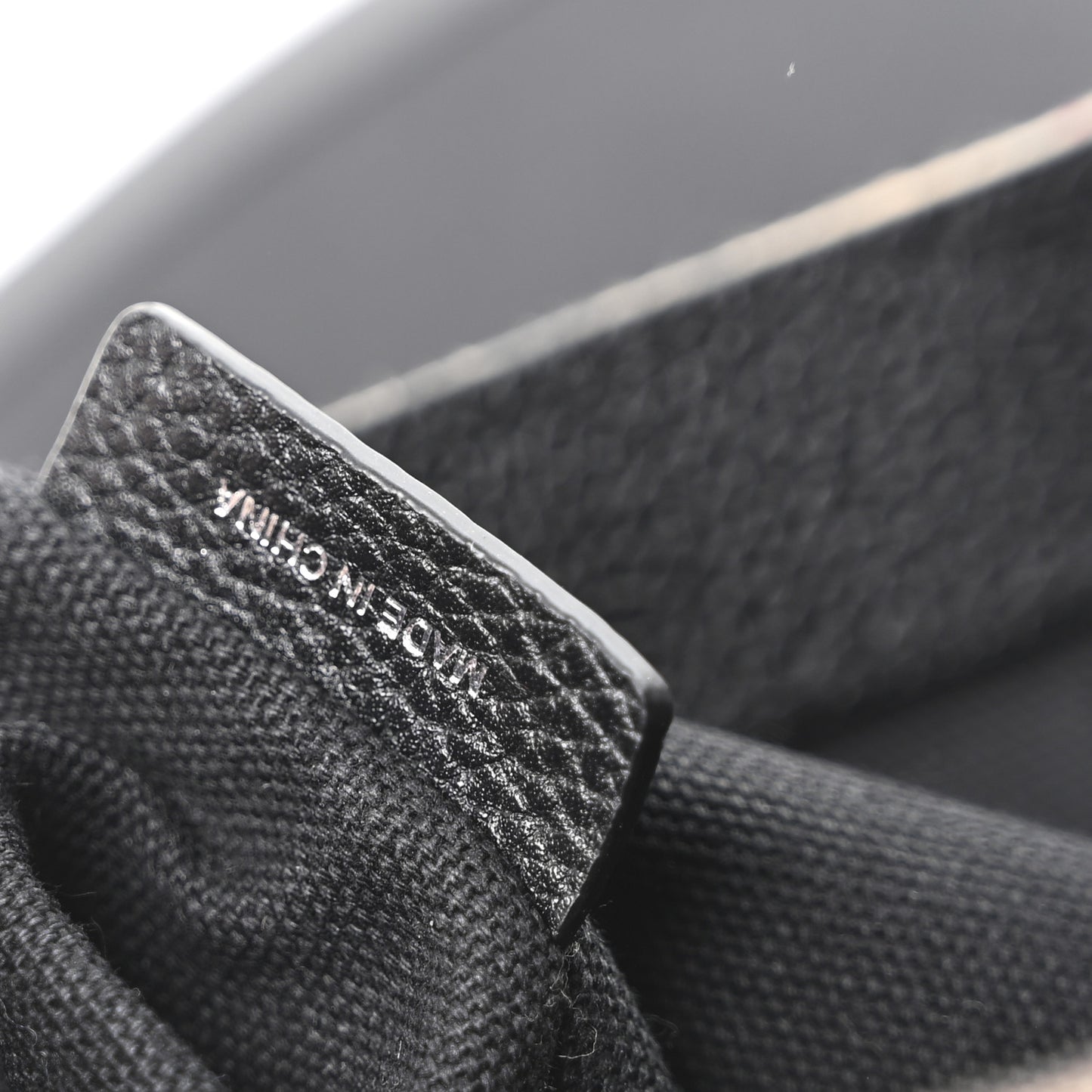 Canvas Mega Check Small Baildon Messenger Bag Black