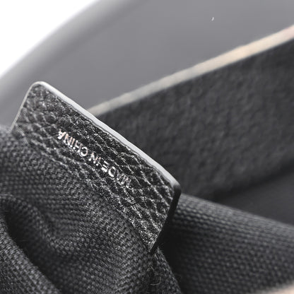 Burberry Canvas Mega Check Small Baildon Messenger Bag Black 7 of 11