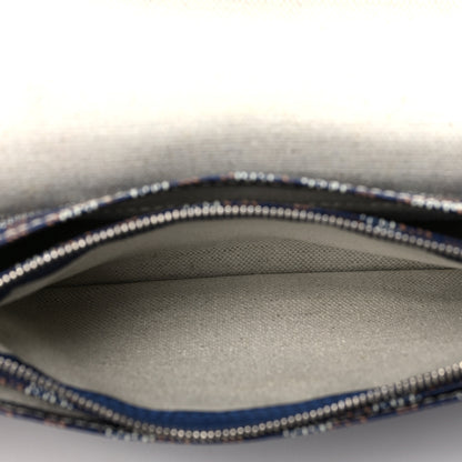 Goyard Goyardine Plumet Wallet Clutch Navy 4 of 8