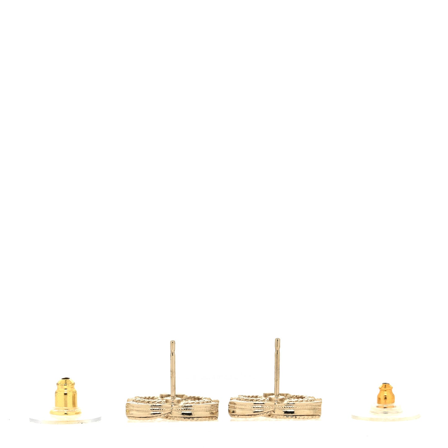 Pearl CC Earrings Gold
