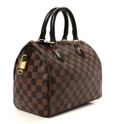 Louis Vuitton Damier Ebene Speedy 25 3 of 10
