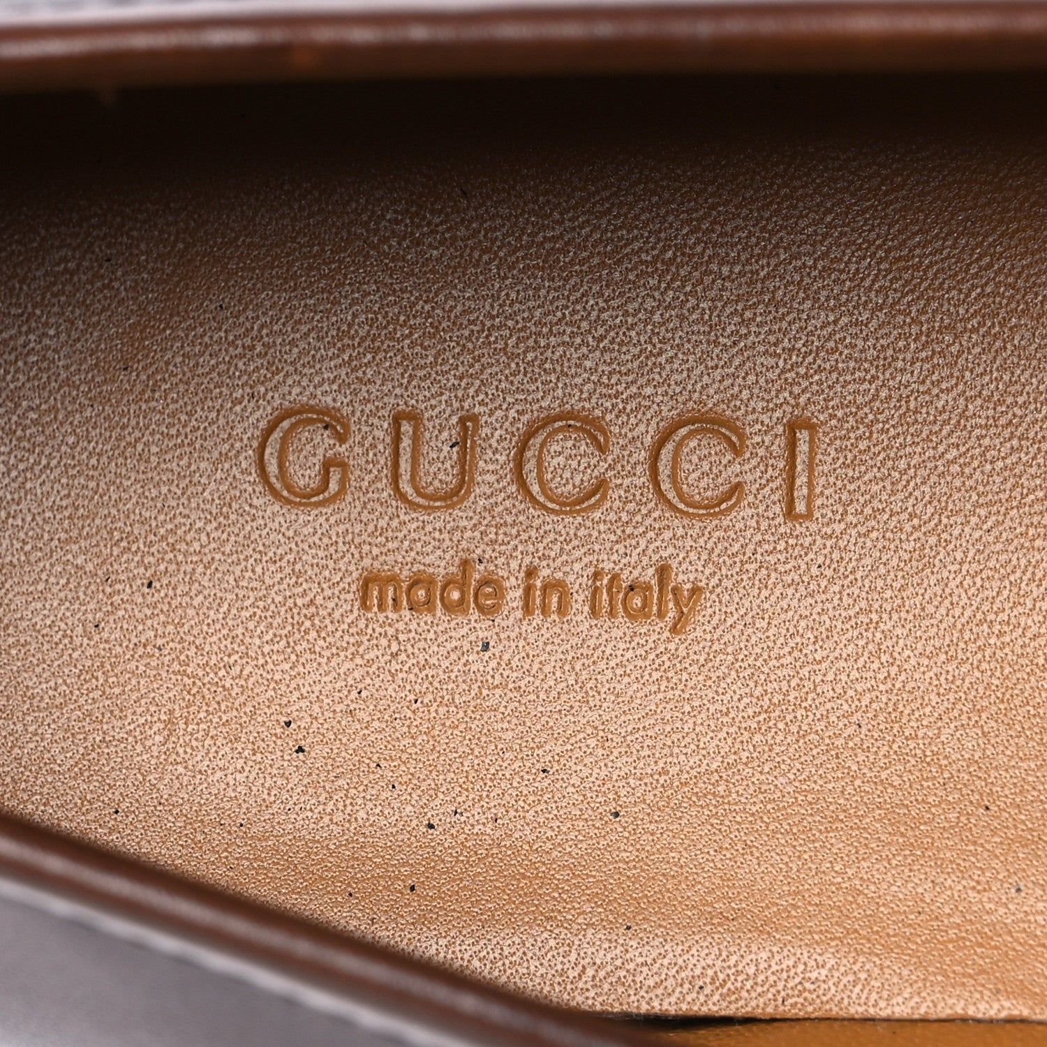 Gucci Calfskin Womens Jordaan Loafers 39 Fondente Brown 9 of 16