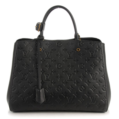Louis Vuitton Empreinte Montaigne GM Black 1 of 7