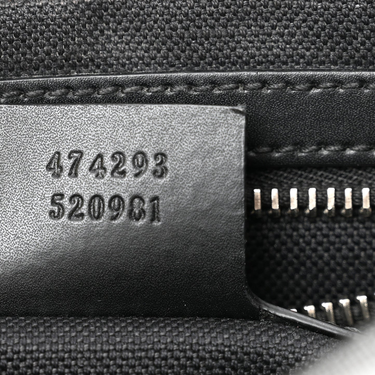Soft GG Supreme Monogram Web Belt Bag Black Grey