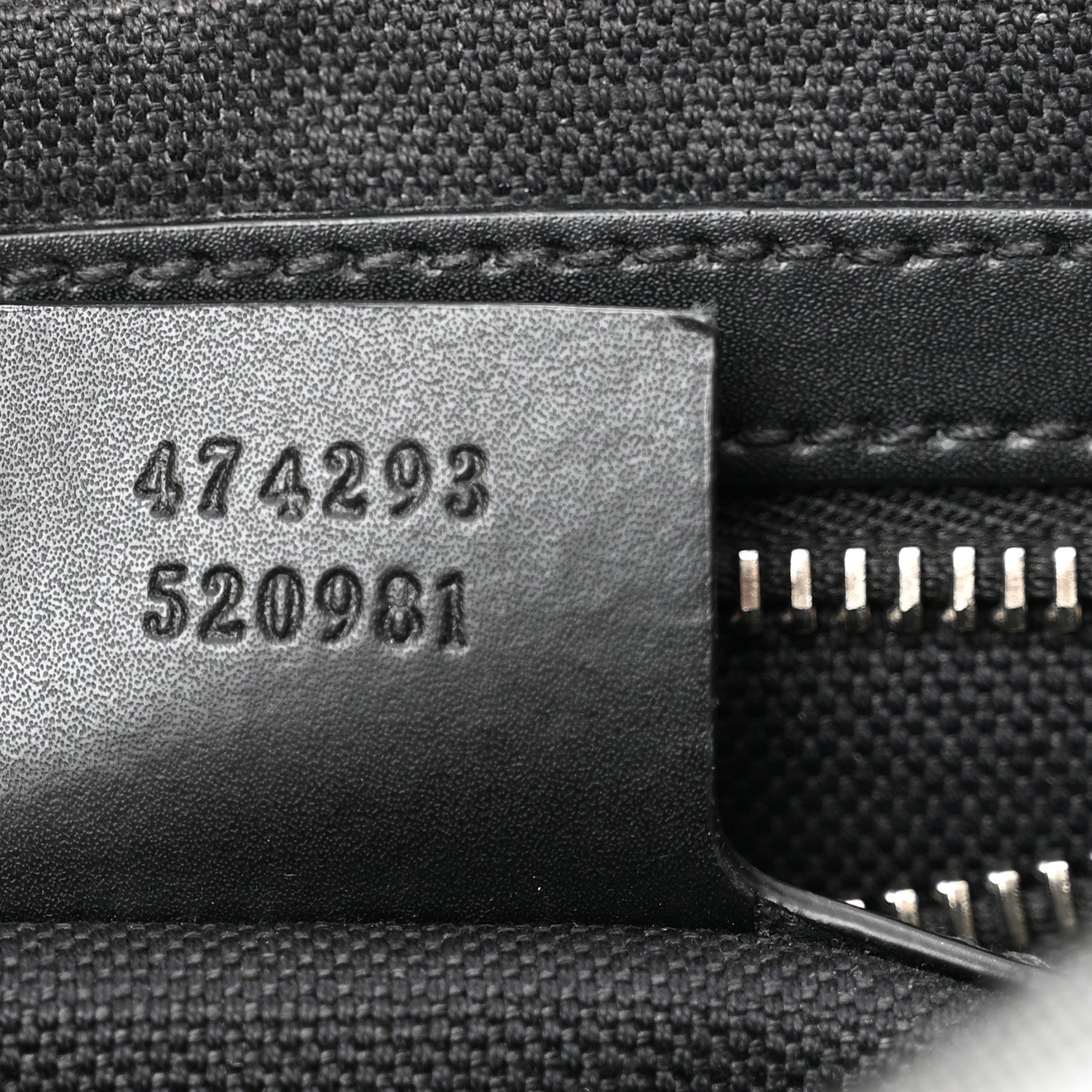 Gucci Soft GG Supreme Monogram Web Belt Bag Black Grey 7 of 10