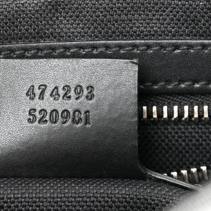 Gucci Soft GG Supreme Monogram Web Belt Bag Black Grey 7 of 10