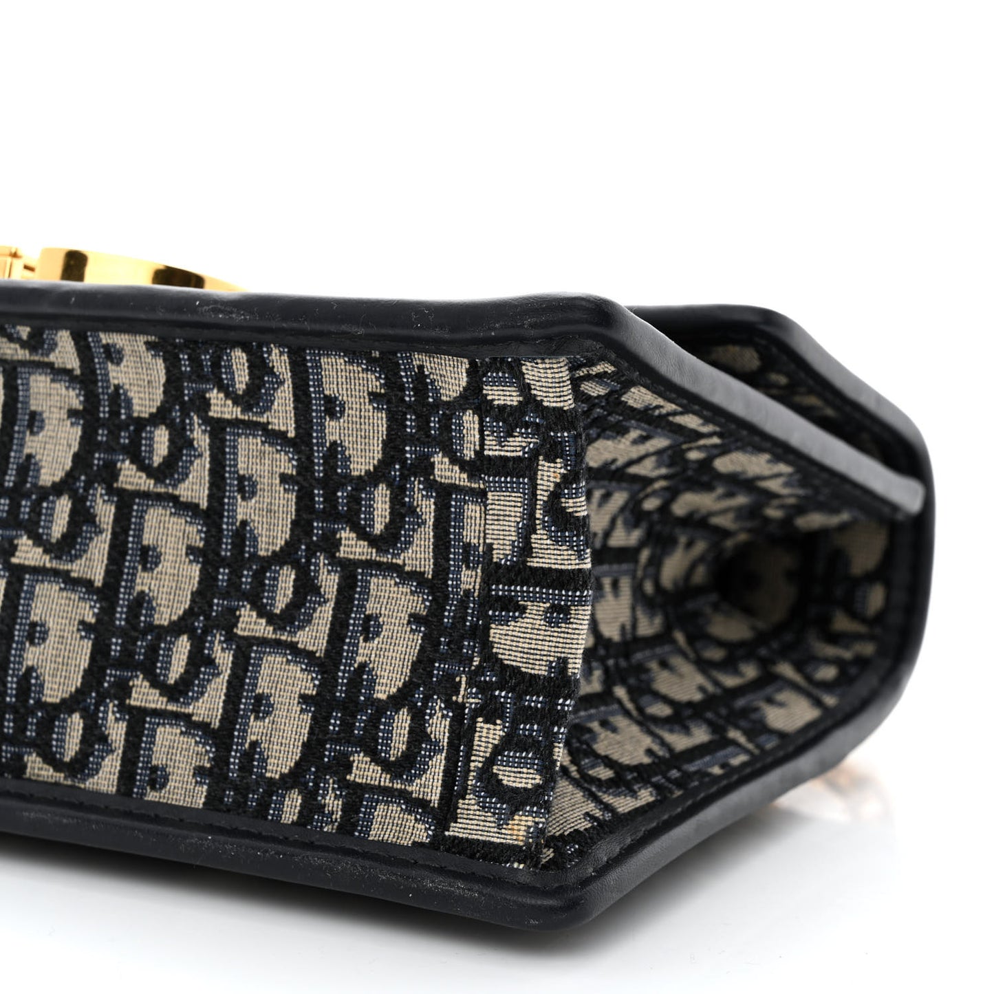 Oblique 30 Montaigne Chain Flap Bag Blue