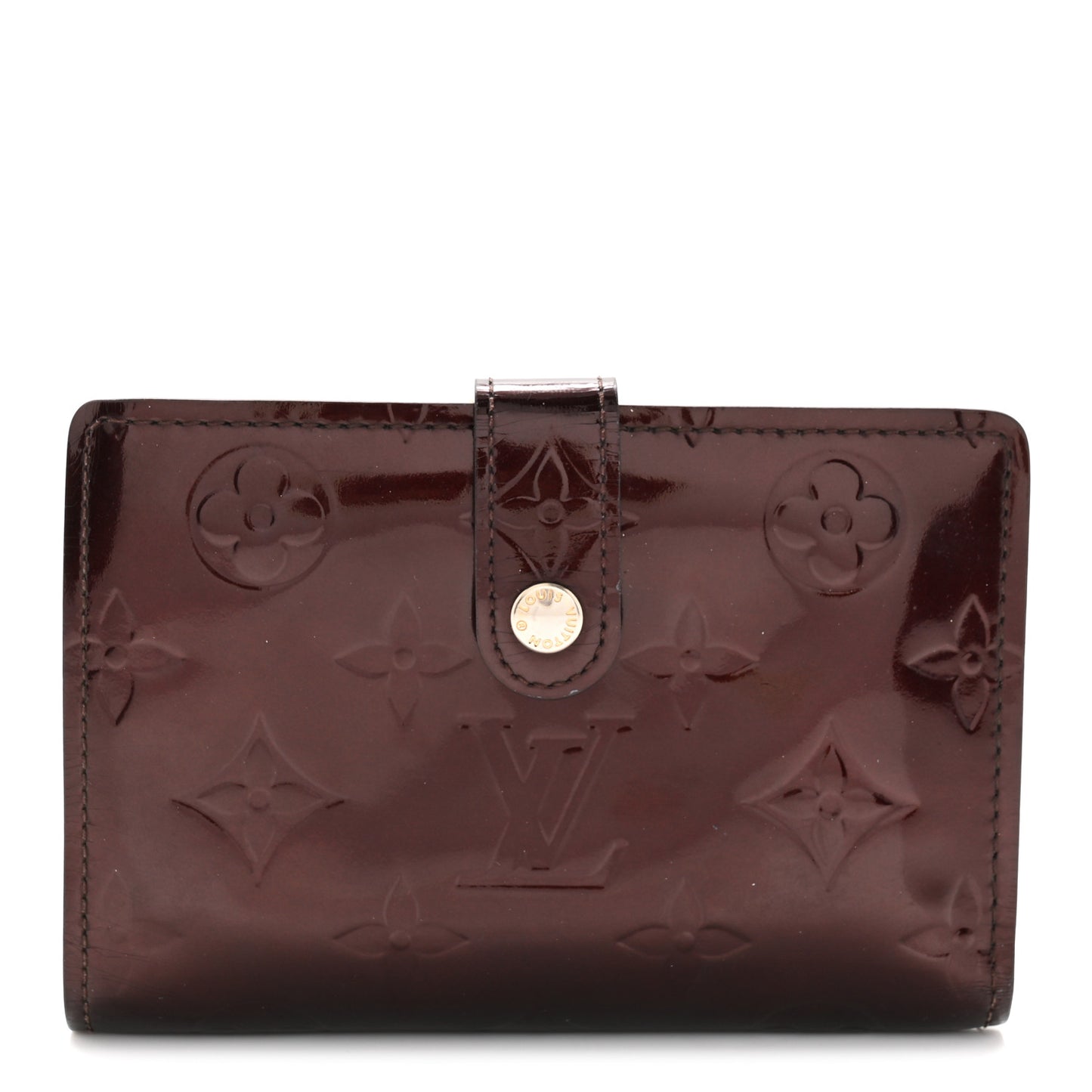 Vernis French Purse Wallet Amarante