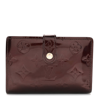 Louis Vuitton Vernis French Purse Wallet Amarante 1 of 8