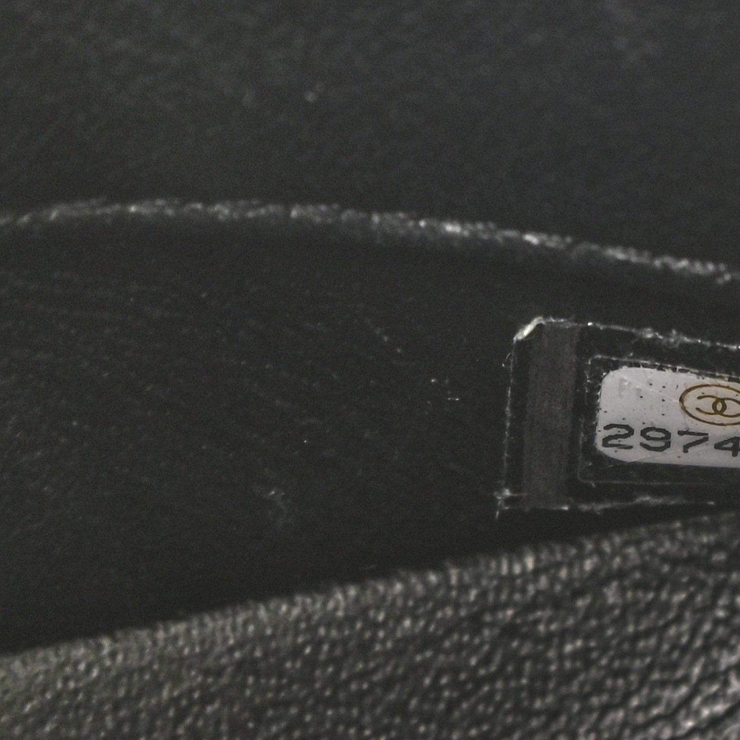 Lambskin Quilted Small Trendy CC Bowling Bag Black