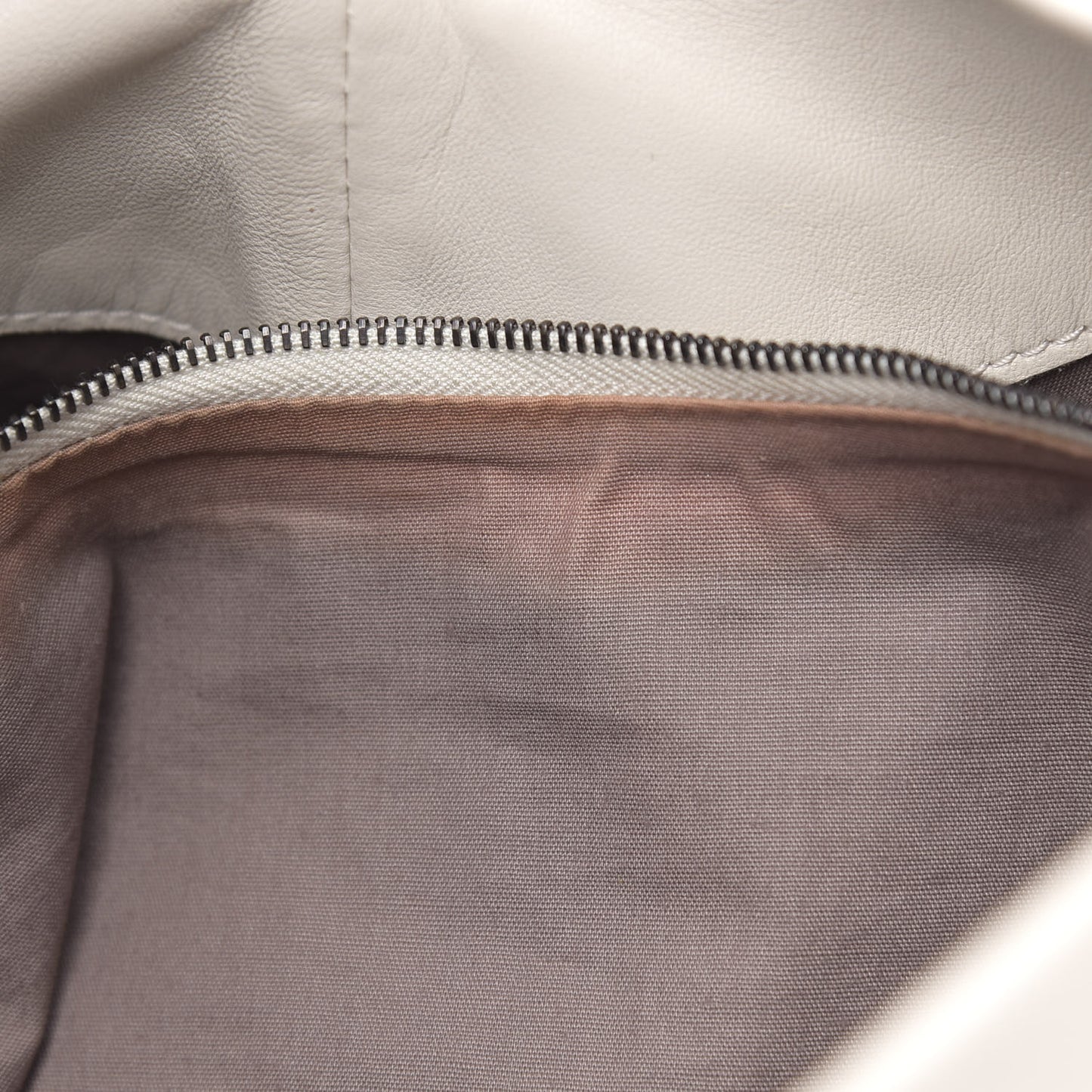 Nappa Intrecciato Aquilone Fortune Cookie Hobo White