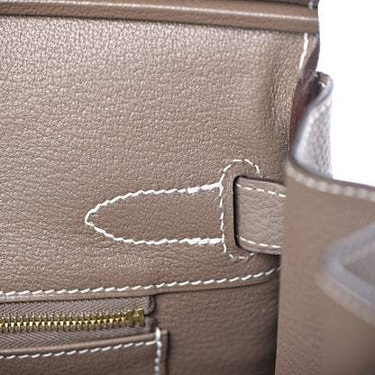 Hermes Togo Birkin 30 Etoupe 16 of 33