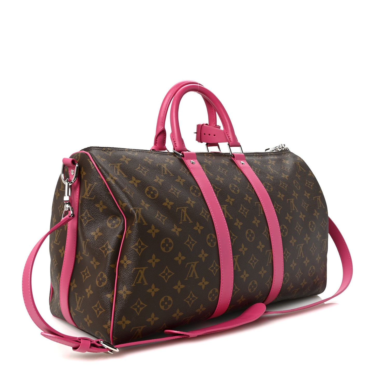 Monogram Keepall Bandouliere 45 Pondichery Pink