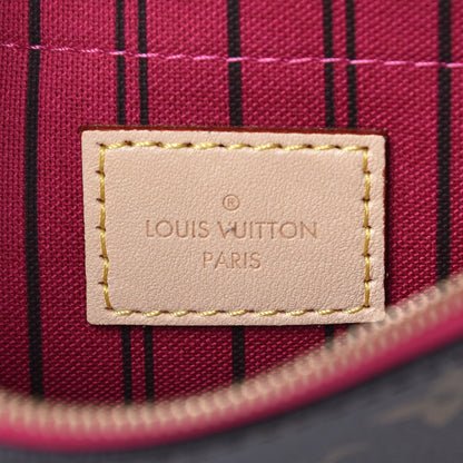 Louis Vuitton Monogram Neverfull MM GM Pochette Pivoine 6 of 8