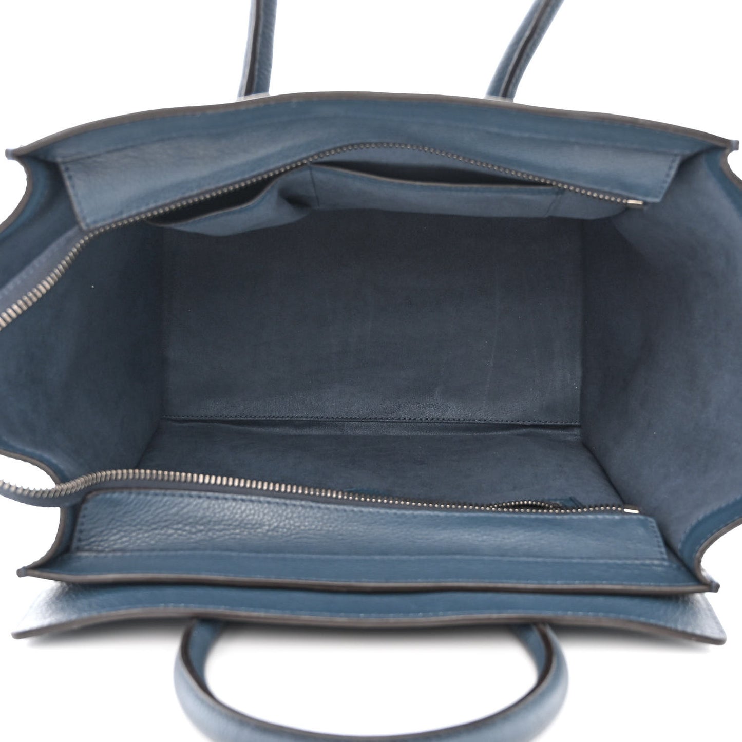 Drummed Calfskin Mini Luggage Orage