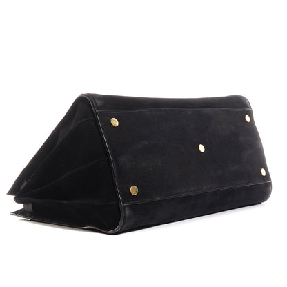 Saint Laurent Suede Large Sac de Jour Carryall Black 4 of 8