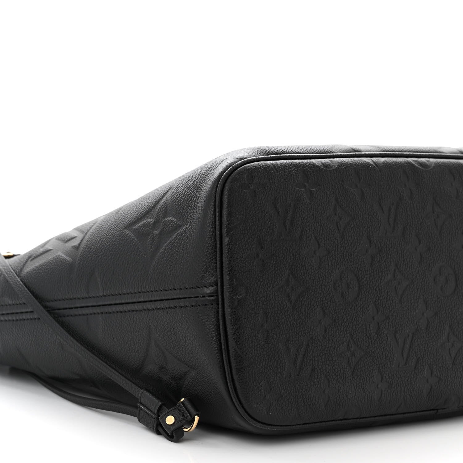 Louis Vuitton Empreinte Monogram Giant Neverfull MM Black 9 of 10