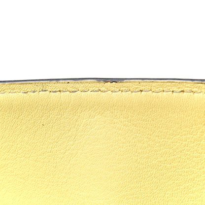 MCM Calfskin Mini Claudia Crossbody Bag Yellow 10 of 23