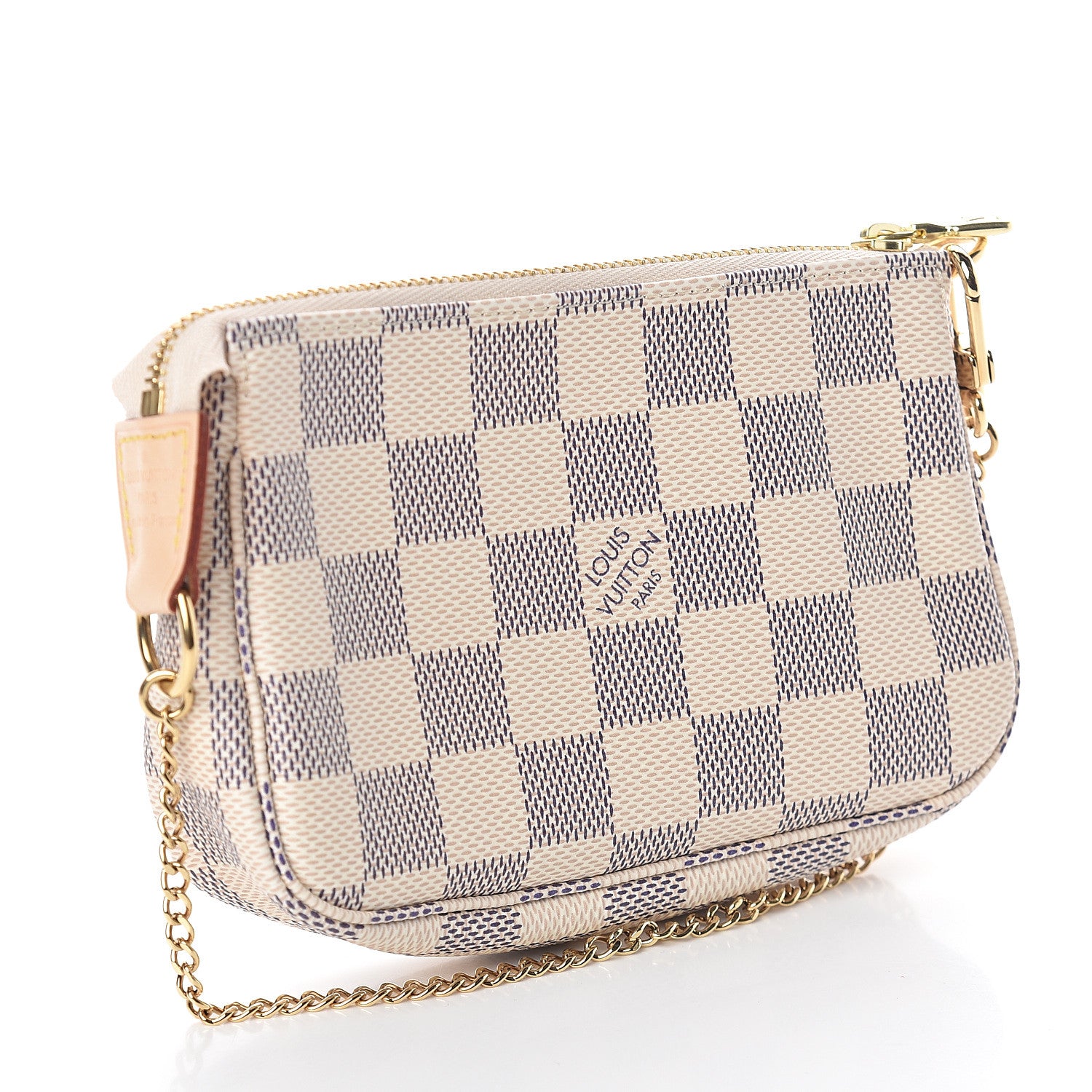 Louis Vuitton Damier Azur Mini Pochette Accessories 2 of 5