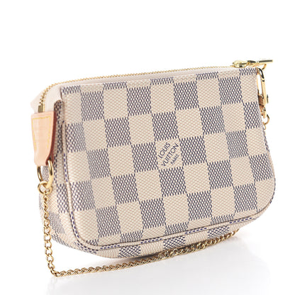 Louis Vuitton Damier Azur Mini Pochette Accessories 2 of 5