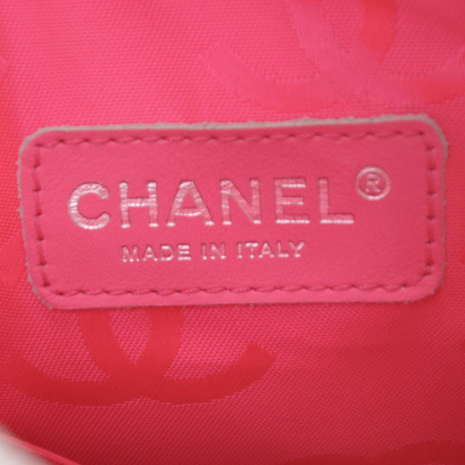 Chanel Calfskin Quilted Cambon Messenger White Black 7 of 9