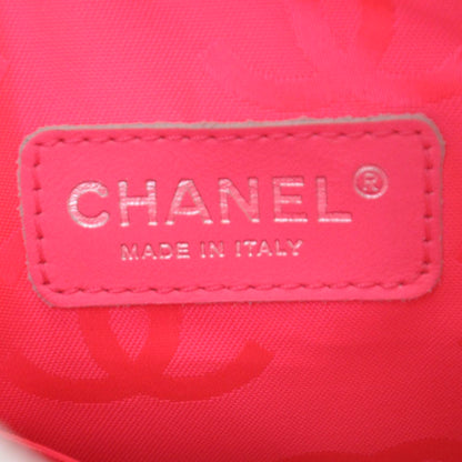 Chanel Calfskin Quilted Cambon Messenger White Black 7 of 9