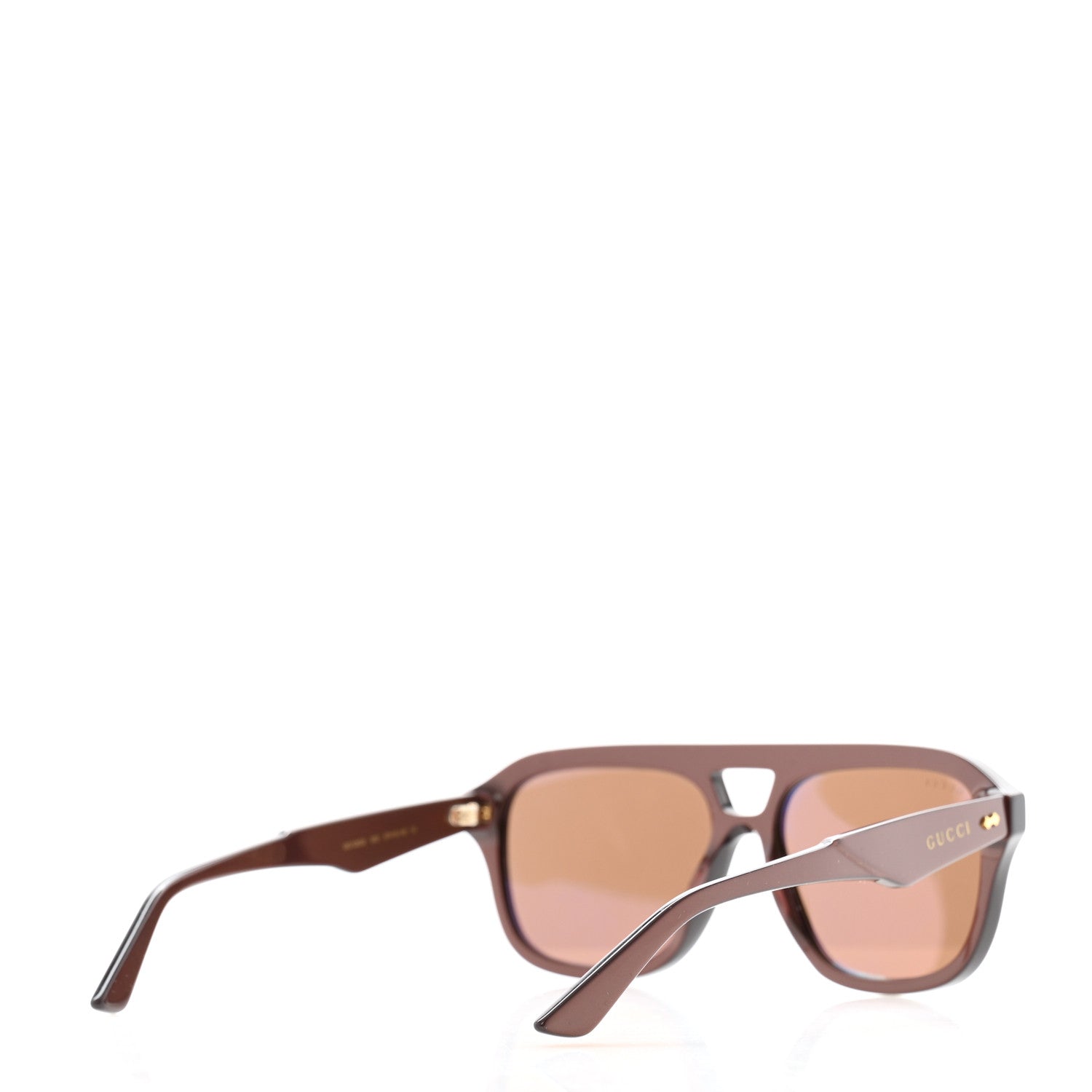 Gucci Acetate Aviator Sunglasses GG1263S Burgundy 1672493