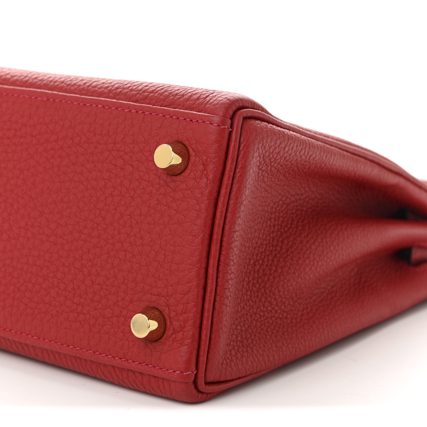 Hermes Togo Kelly Retourne 25 Rouge Casaque 10 of 10