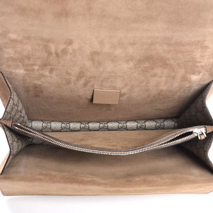 Gucci GG Supreme Monogram Medium Dionysus Shoulder Bag Taupe 6 of 10